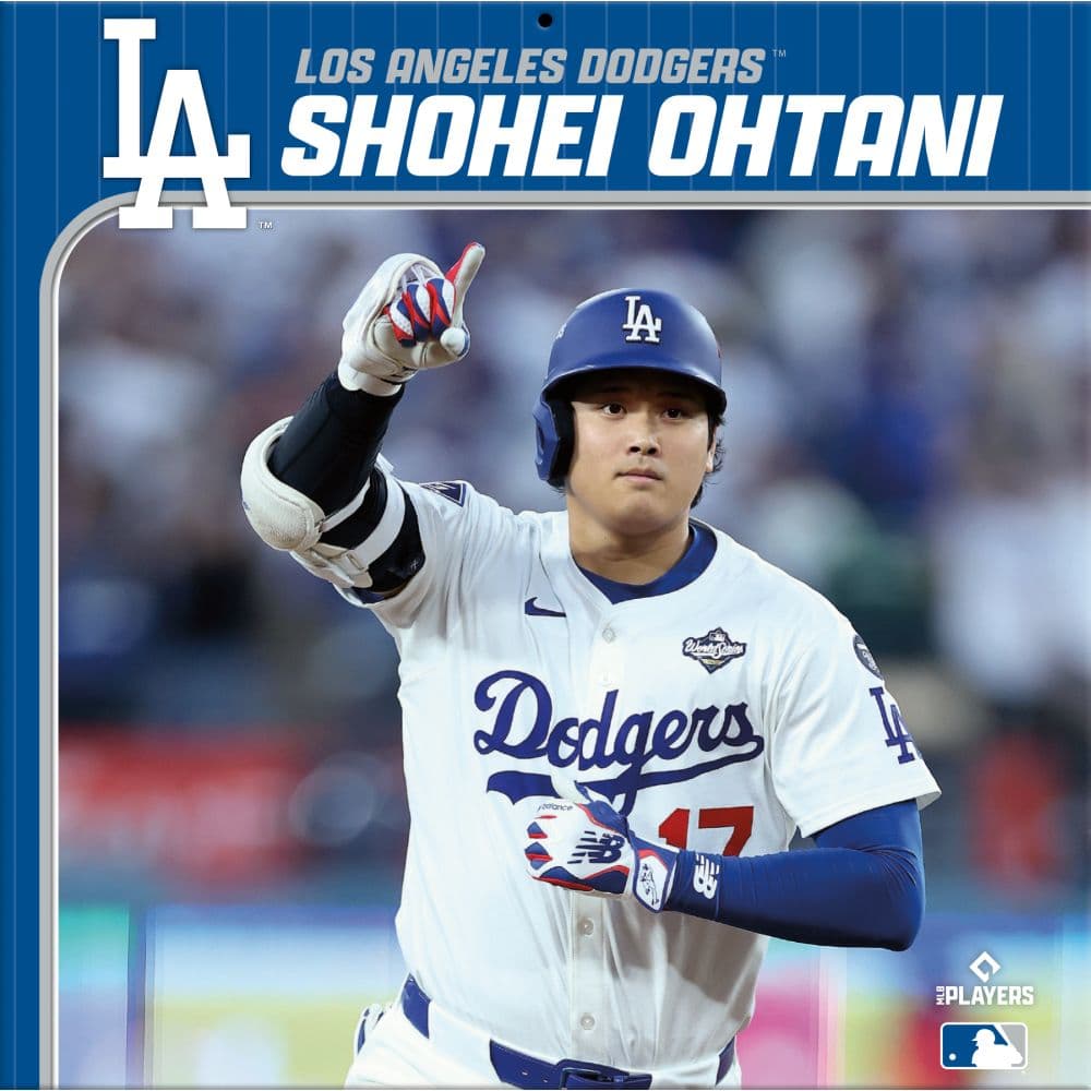 image MLB Los Angeles Dodgers Shohei Ohtani 2027 Wall Calendar Main Product Image