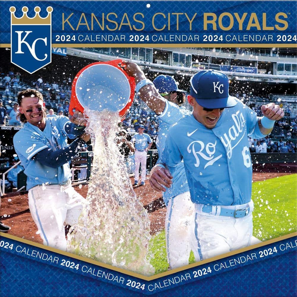 MLB Kansas City Royals 2024 Wall Calendar