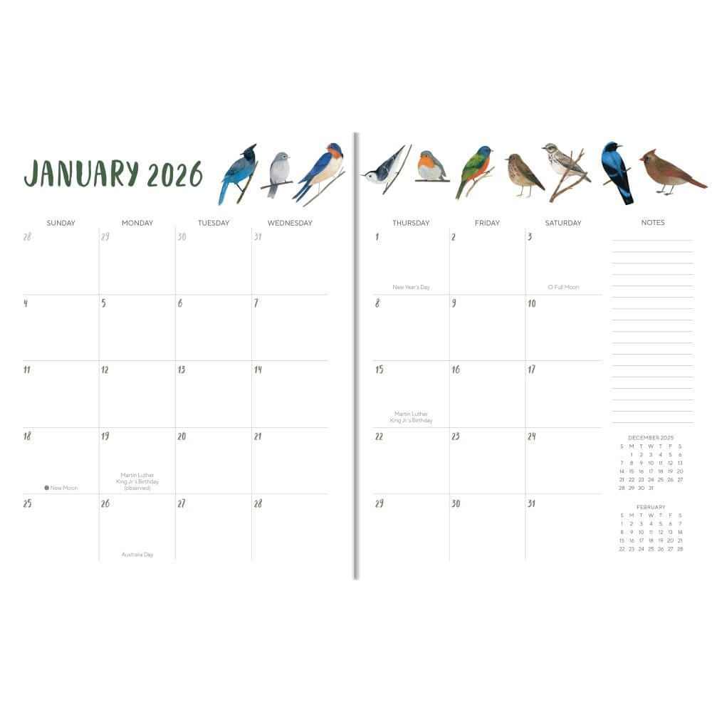 Orders of the Animals Monthly 2026 Planner First Alternate Image