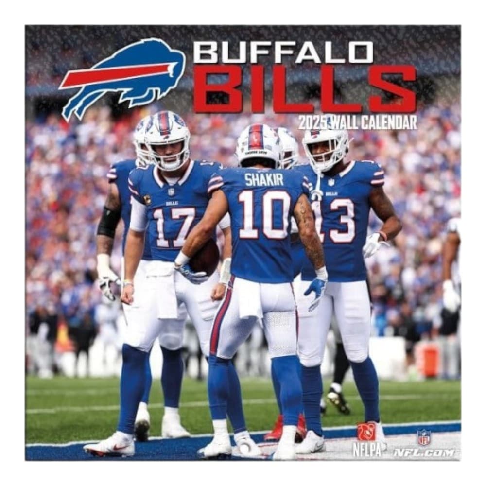 NFL Buffalo Bills 2025 Mini Wall Calendar