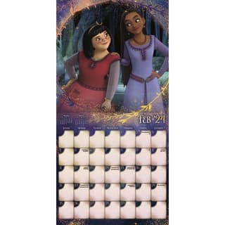 Trends International 2024 Disney Frozen Wall Calendar & Magnetic