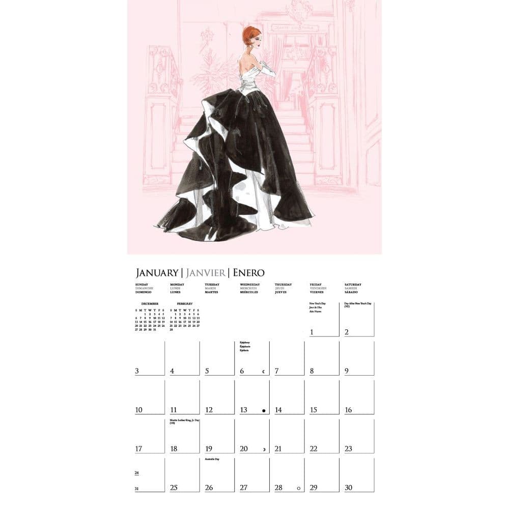 Barbie Fashion Collection Wall Calendar Calendars Com