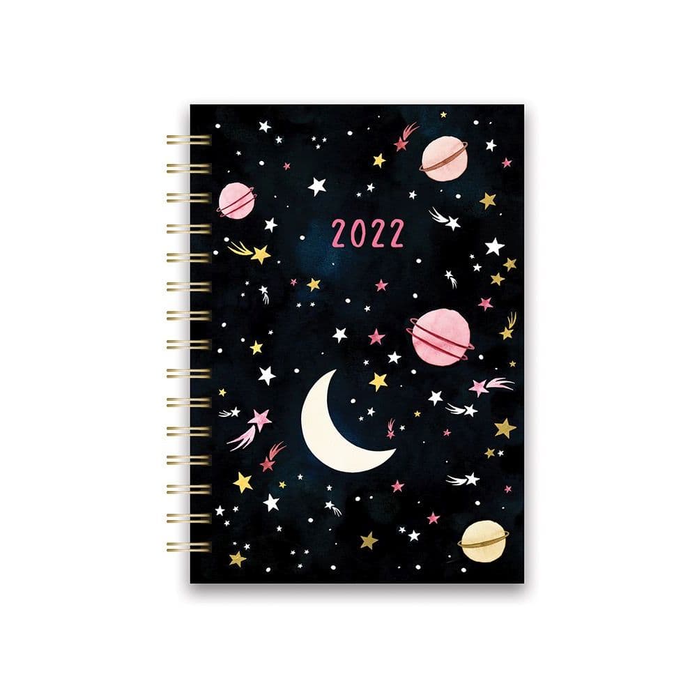 Moons and Stars 2022 Medium Spiral Planner