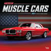 image American Muscle Cars 2025 Wall Calendar front cover