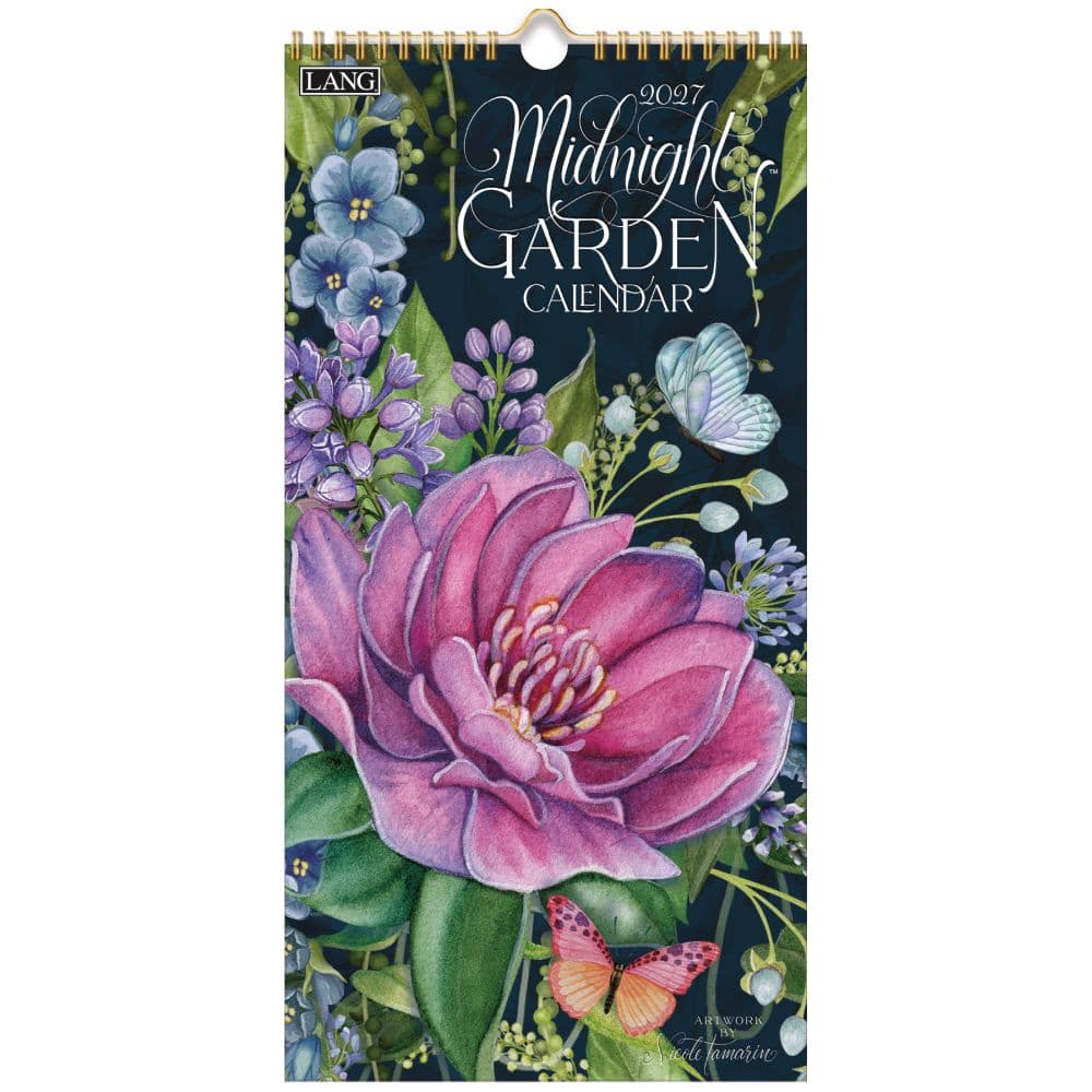 image Midnight Garden 2027 Vertical Wall Calendar by Nicole Tamarin