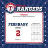 image MLB Texas Rangers 2026 Desk Calendar Third Alternate Image