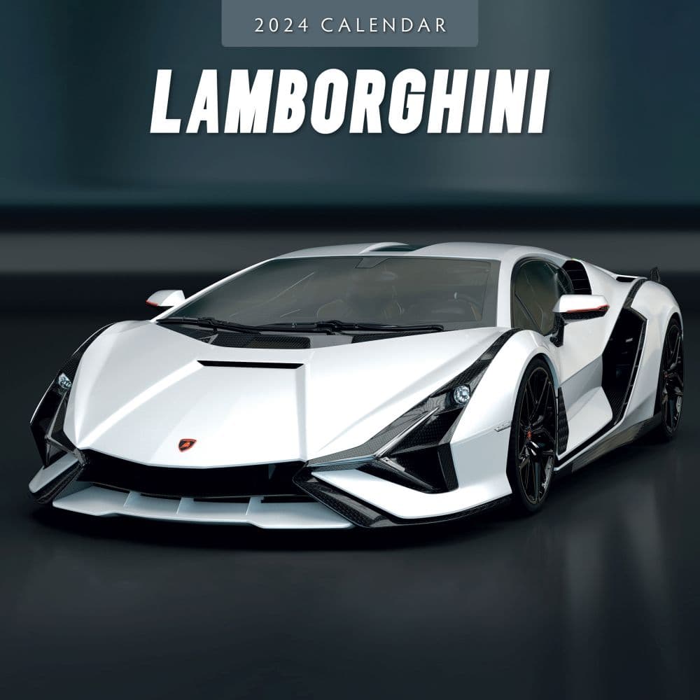 CALENDRIER DE BUREAU 2024 « FROM NOW ON » AUTOMOBILI LAMBORGHINI