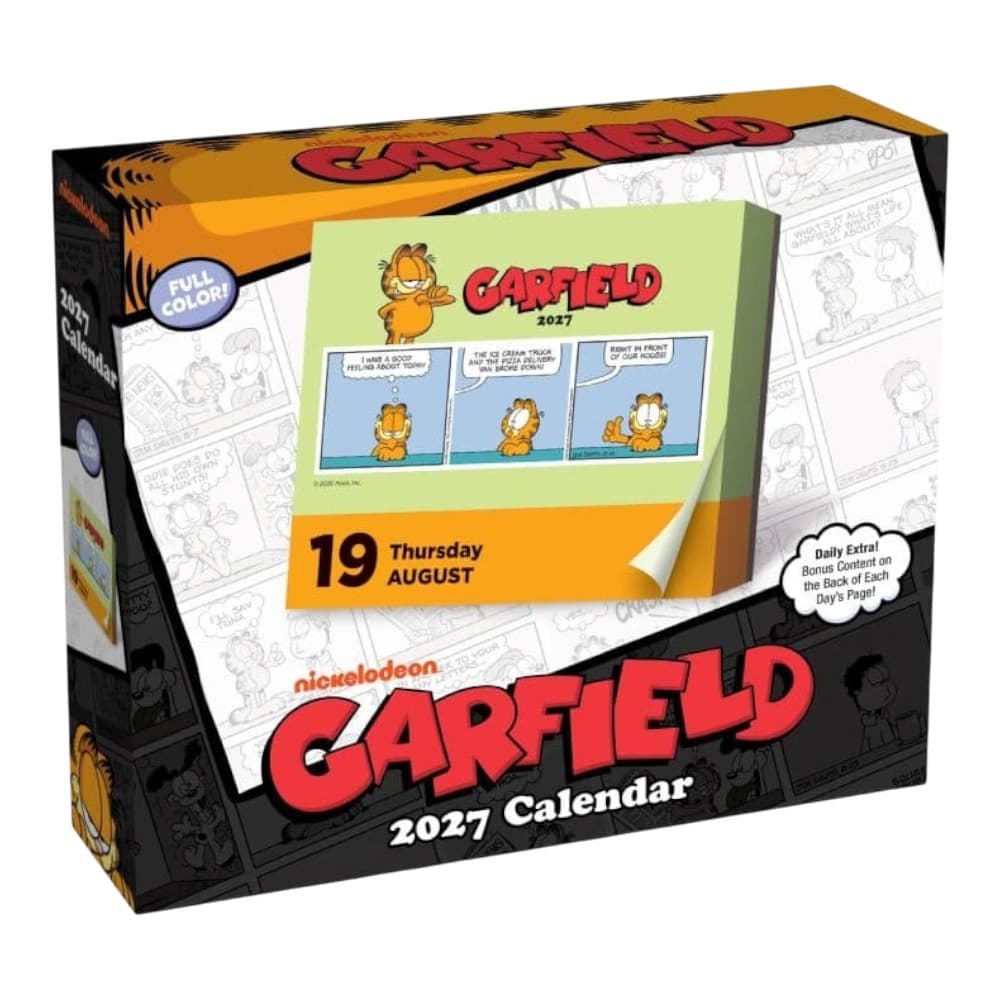 image Garfield 2027 Desk Calendar Main Product Image