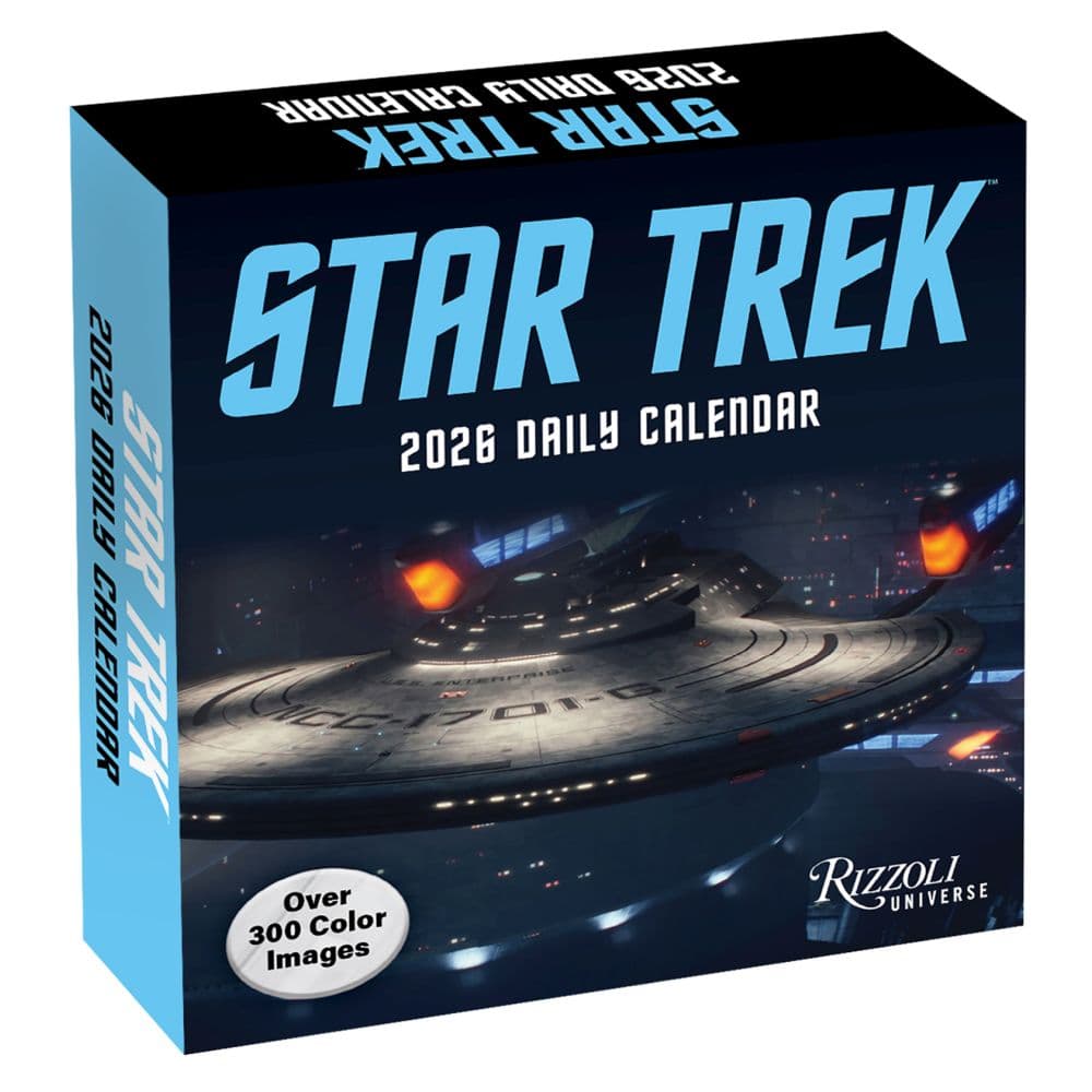 Star Trek 2026 Desk Calendar Main Image