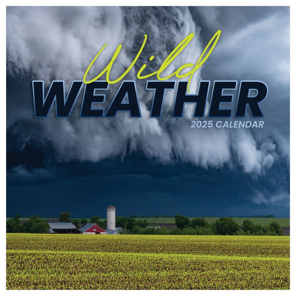 Weather 2025 Wall Calendar Main Image