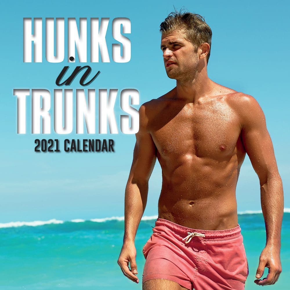 Hunks In Trunks Calendar 2024 Bridie Rhianon