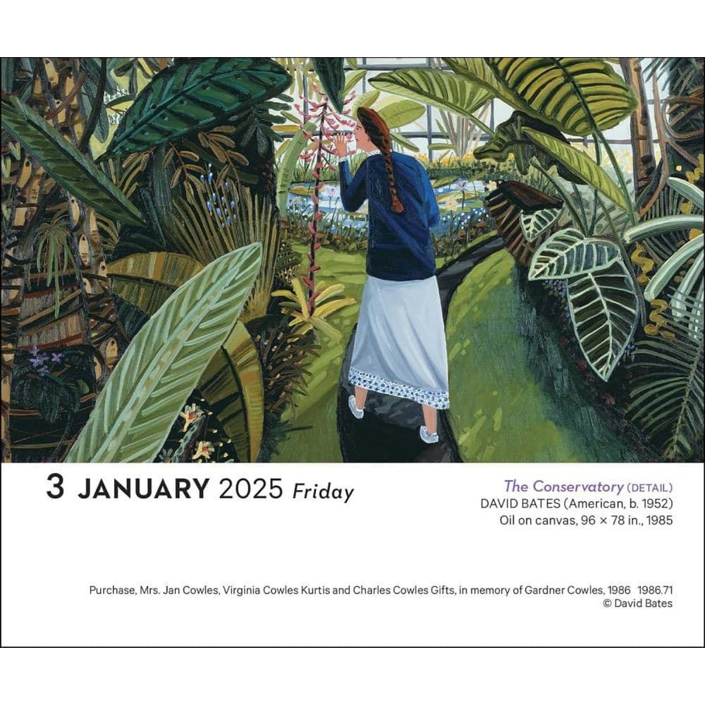 Impressionism and Post-Impressionism 2025 Desk Calendar Third Alternate Image