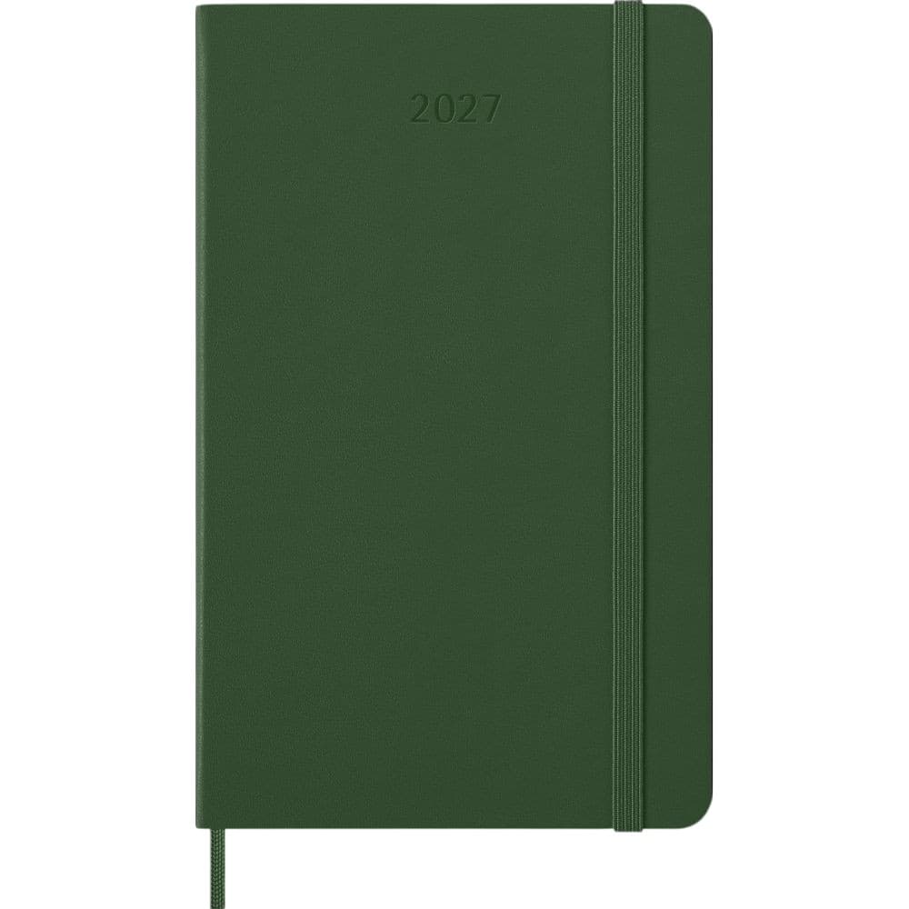 Moleskine Myrtle Green Large Hard Cover 2027 Weekly Planner First Alternate Image