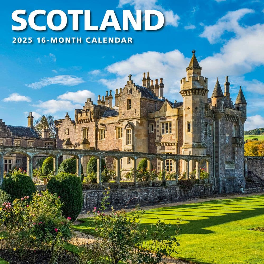 Scotland 2025 Wall Calendar  Main Image