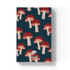 image Navy Mushrooms Classic Notebook