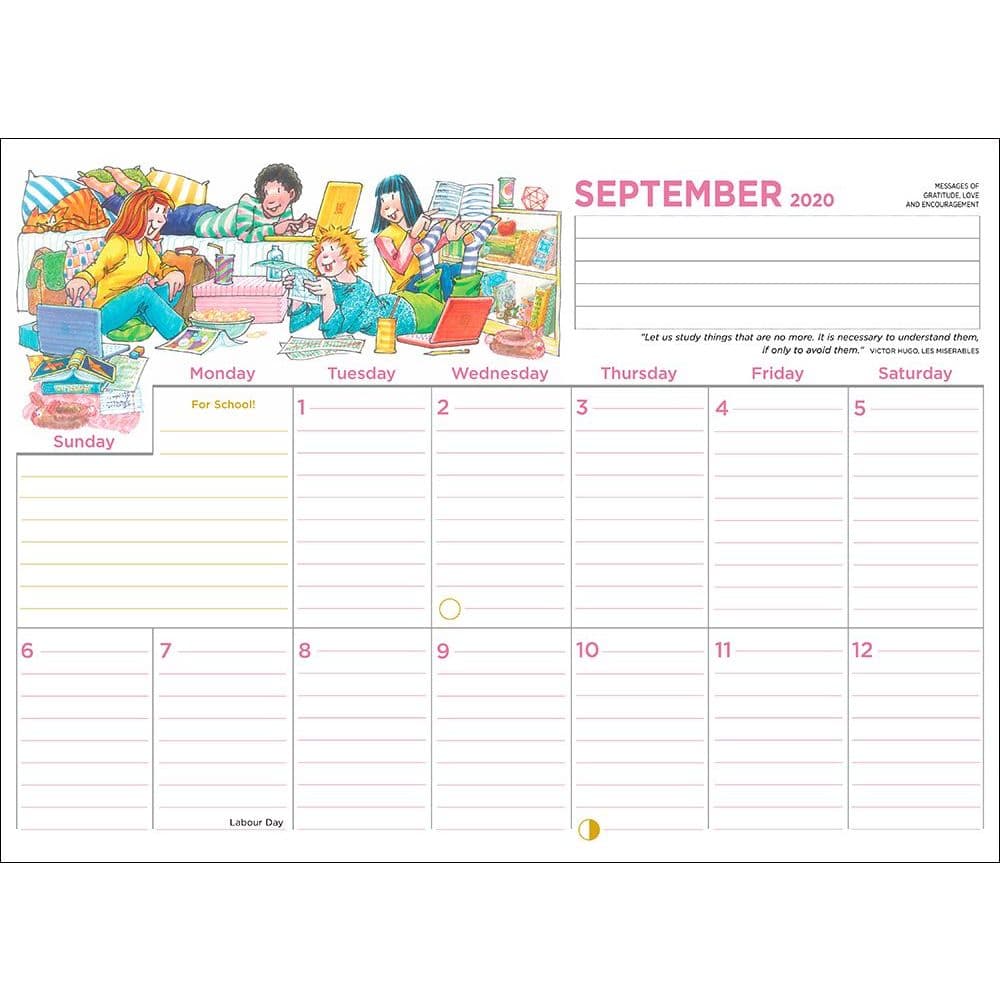 Family Organizer Wall Calendar - Calendars.com