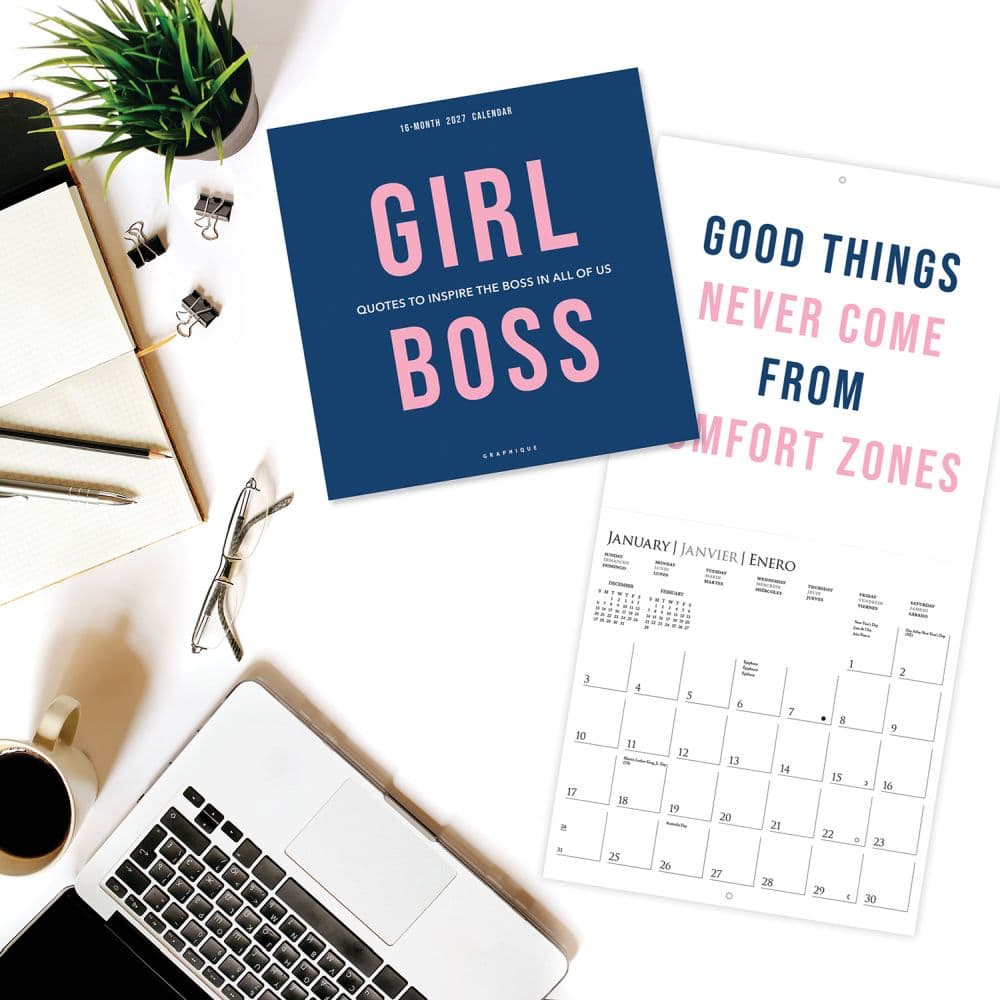 Girl Boss 2027 Wall Calendar Fourth Alternate Image