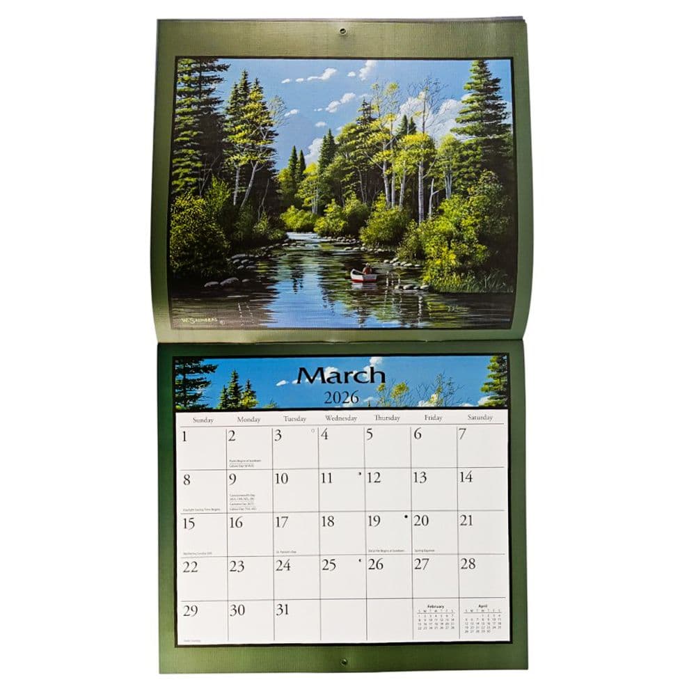 Lure of The Outdoors Special Edition 2026 Wall Calendar Fourth Alternate Image