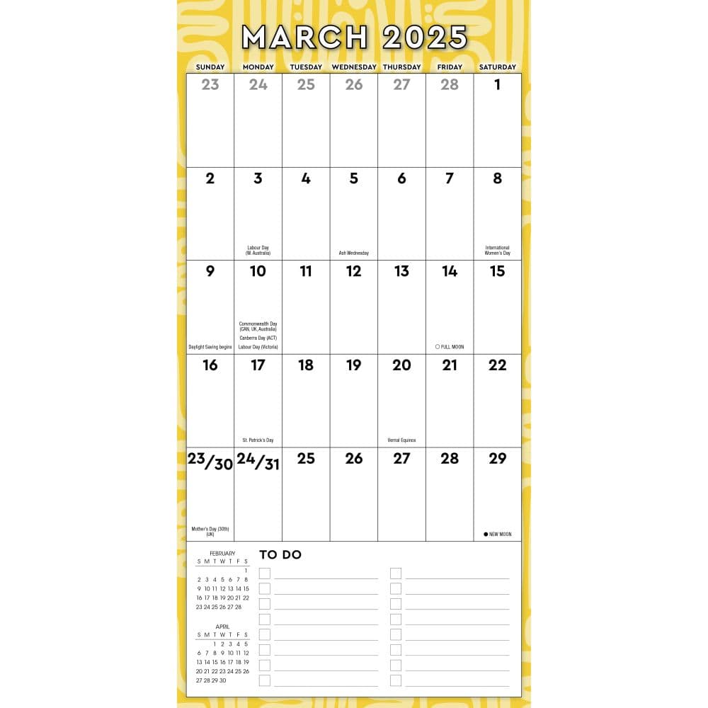 Great Big Grid 17 Month 2025 Wall Calendar Fourth Alternate Image width=&quot;1000&quot; height=&quot;1000&quot;