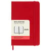 image Moleskine Pocket Red Daily Hard Cover 2025 Planner Main Product Image