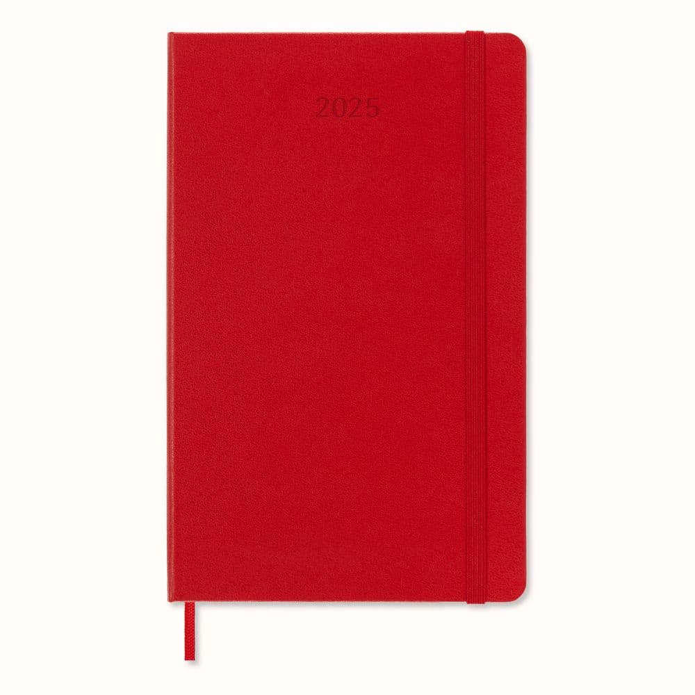 Moleskine Large Red Weekly Hard Cover 2025 Planner