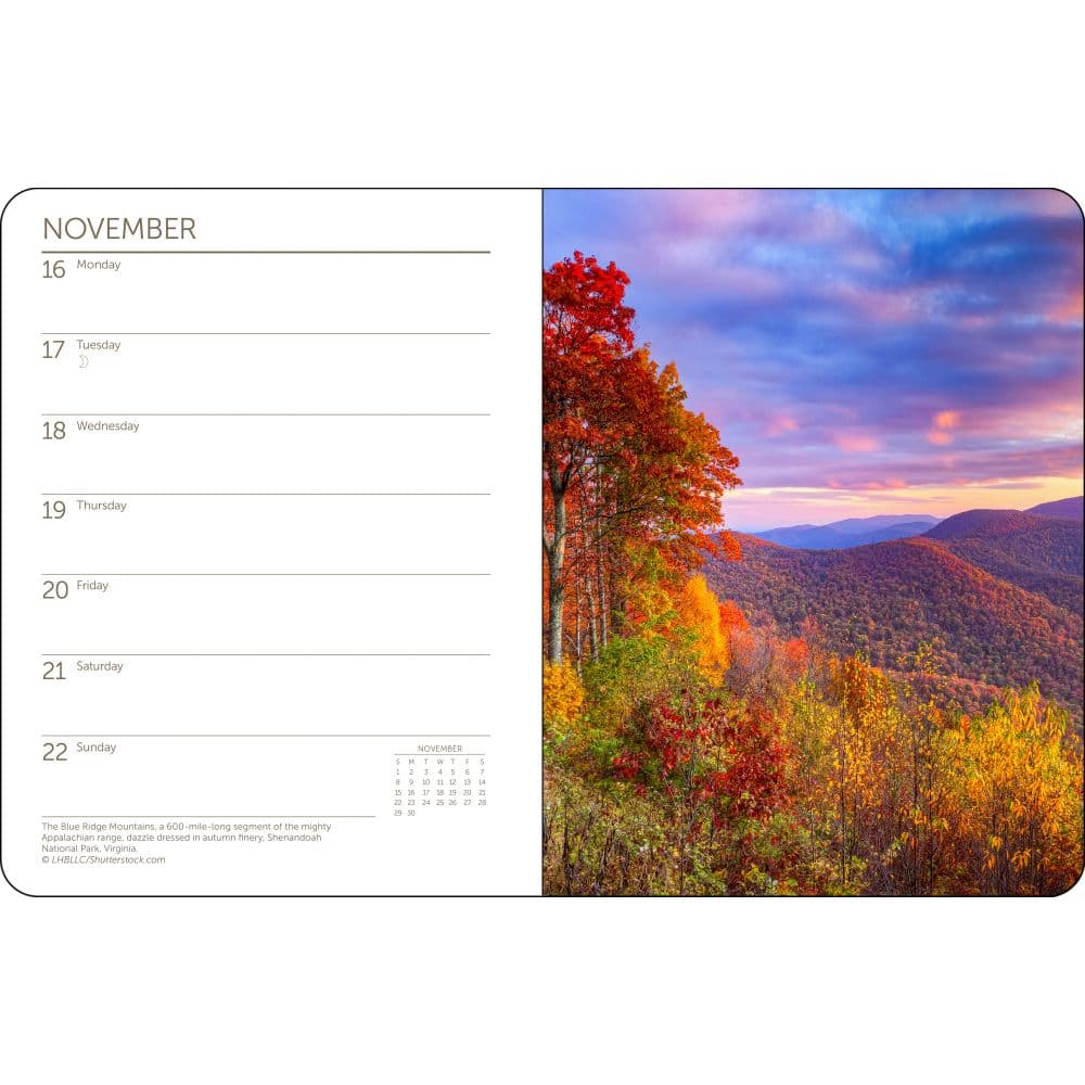 National Parks 2026 Engagement Planner Fourth  Alternate Image