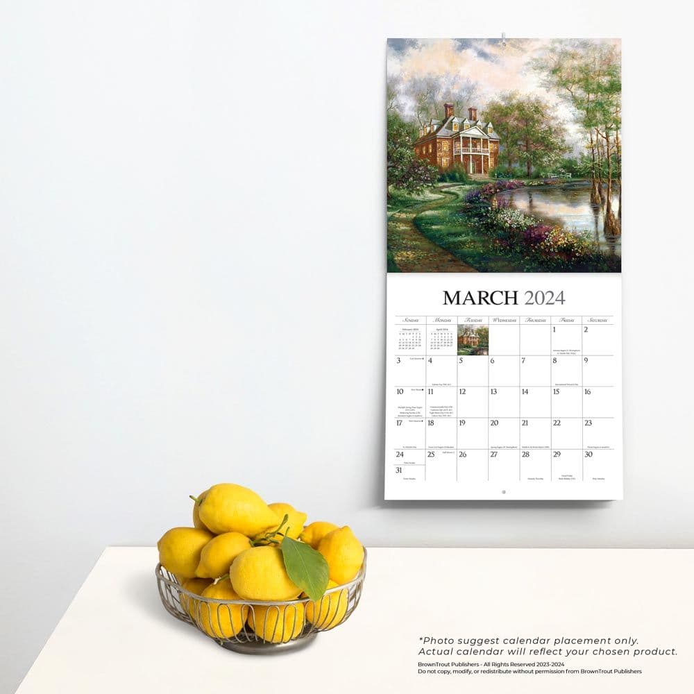 Bygone Days 2024 Wall Calendar