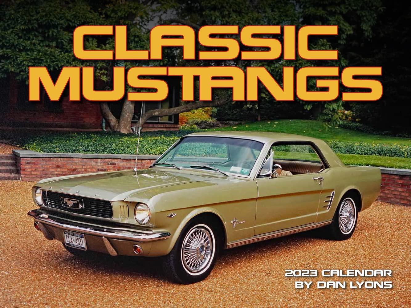 Tide-mark Mustangs Classic 2023 Wall Calendar