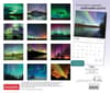 image Northern Lights 2024 Wall Calendar Back
