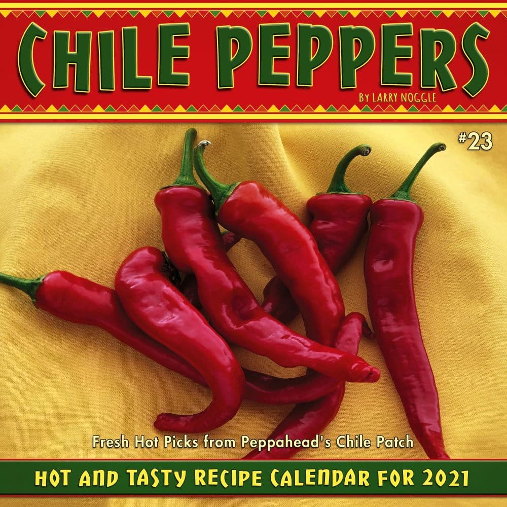 Chile Peppers Wall Calendar