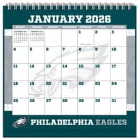 image NFL Philadelphia Eagles 2026 Easel Desk Calendar Main Product Image