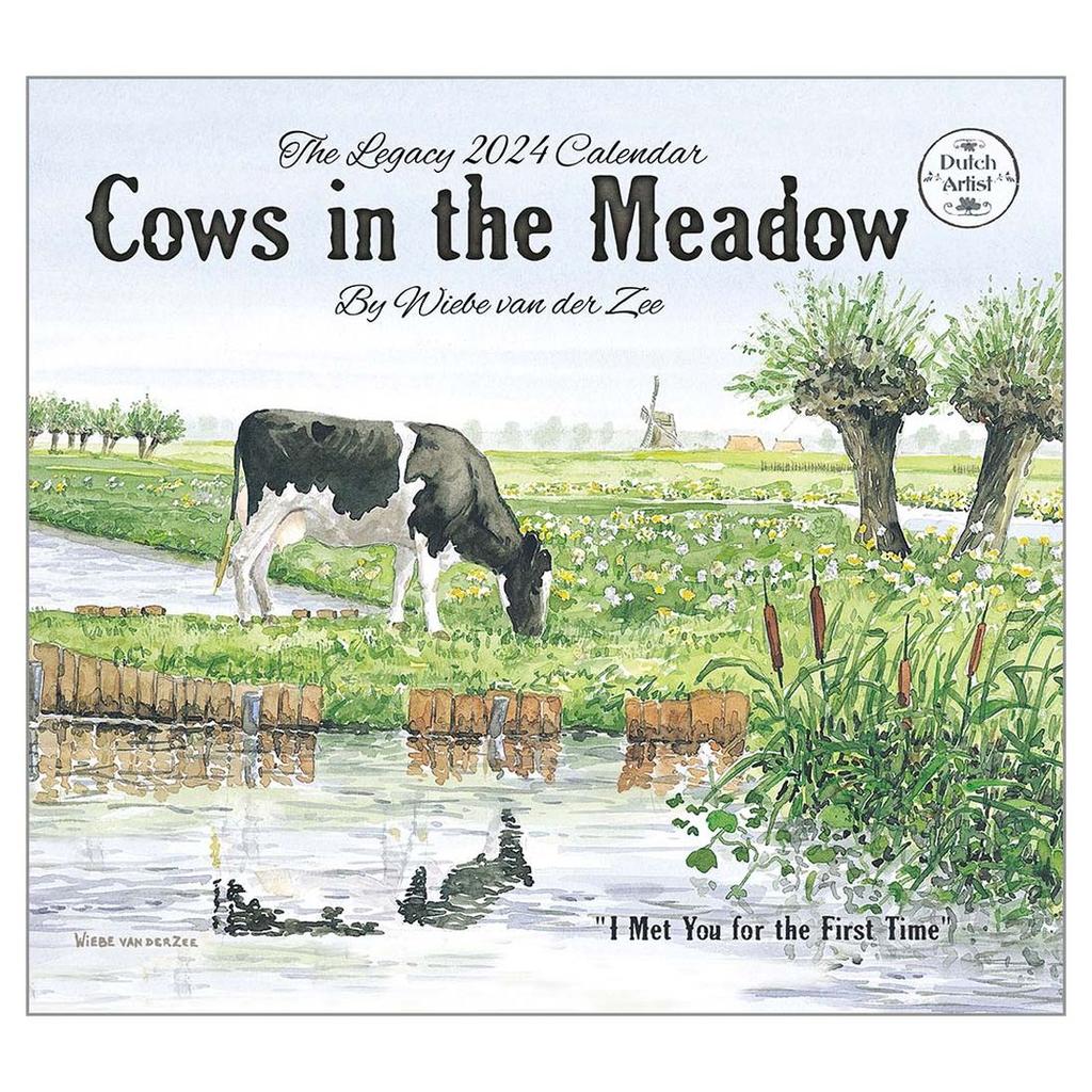 Cows in the Meadow 2024 Wall Calendar Main Product Image width=&quot;1000&quot; height=&quot;1000&quot;