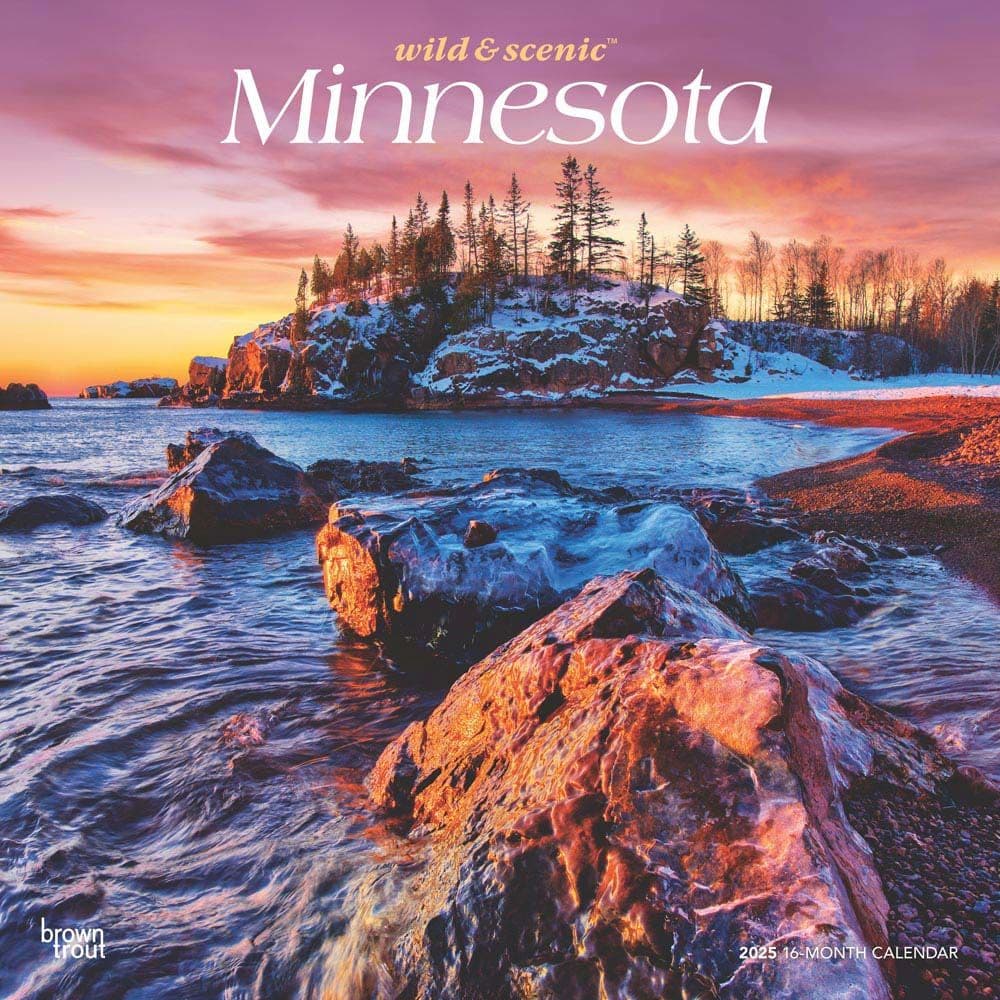 Minnesota Wild and Scenic 2025 Wall Calendar - Calendars.com