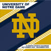 image COL Notre Dame Fighting Irish 2025 Wall Calendar Main Image