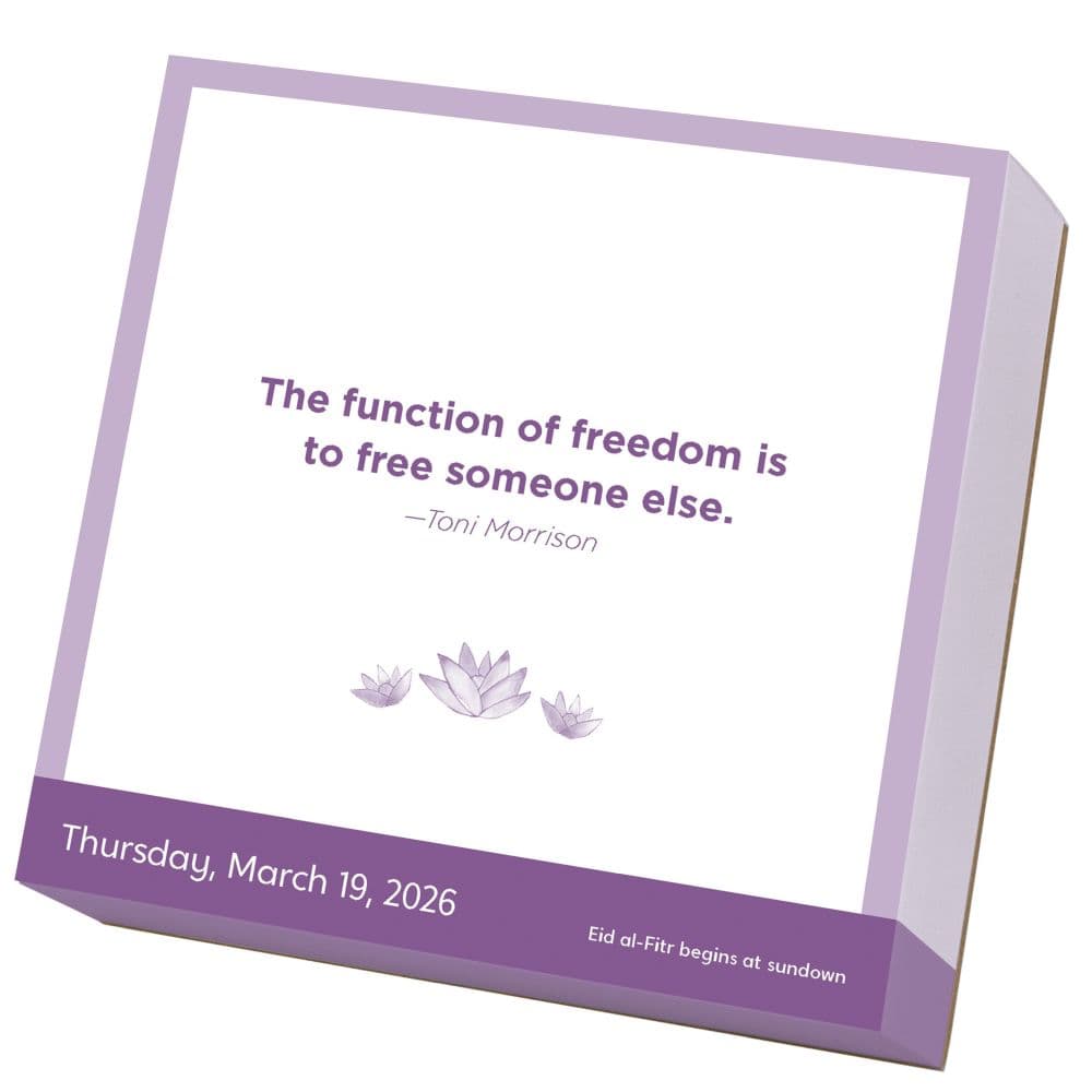 A Year of Gratitude 2026 Desk Calendar Second Alternate Image