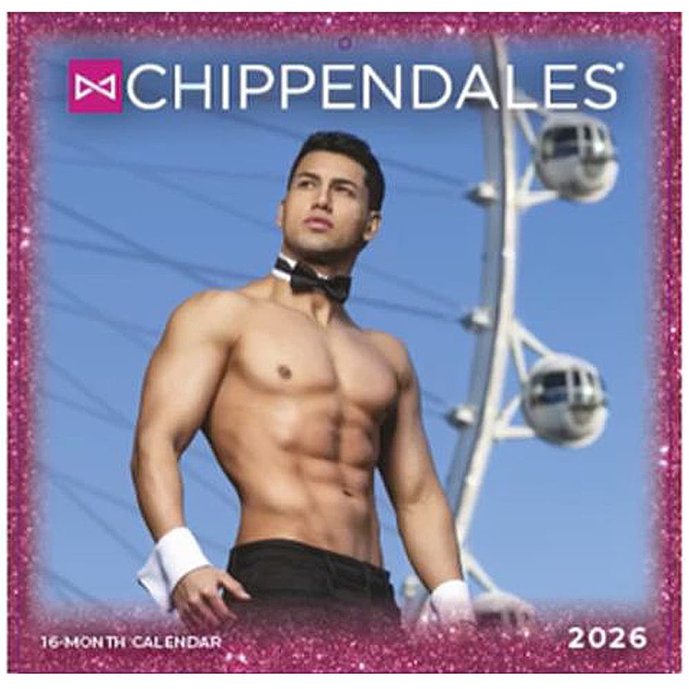 Chippendales 2026 Wall Calendar Main Product Image