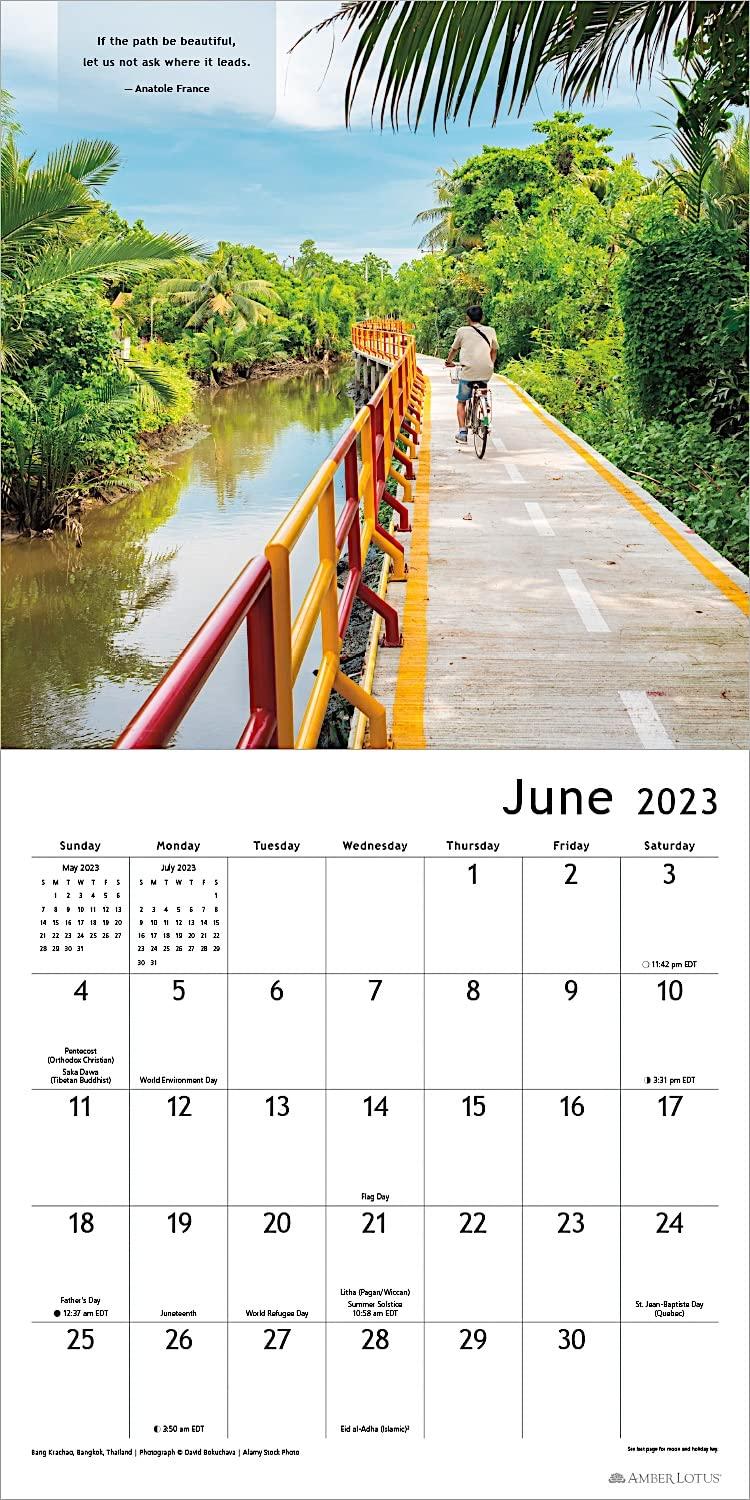 Bicycle Bliss 2023 Wall Calendar - Calendars.com