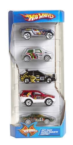 image Hot Wheels 5 Car Gift Pack Main Image