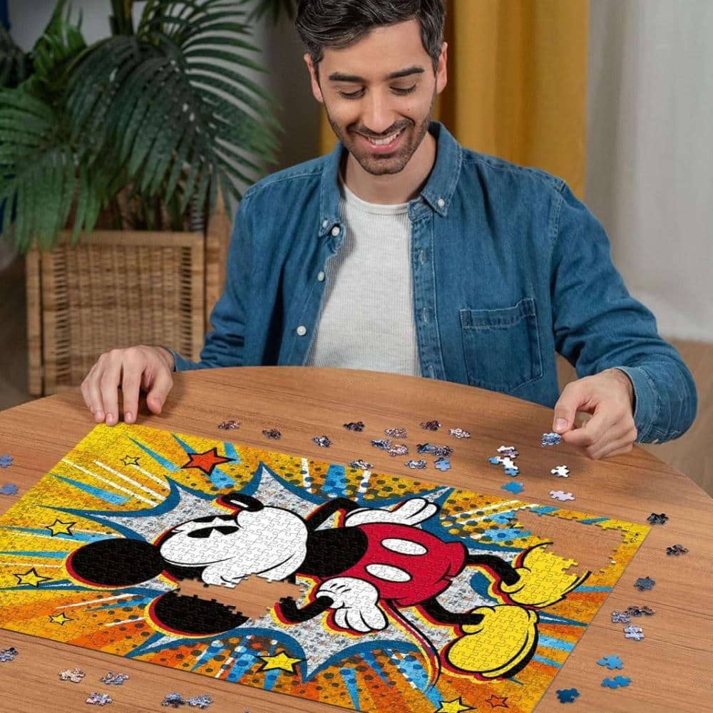 Retro Mickey 1000 Piece Puzzle Second Alternate Image