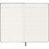 image Moleskine Sapphire Blue Large Hard Cover 2027 Weekly Planner Fifth Alternate Image
