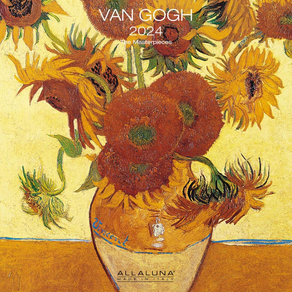 Van Gogh 2024 Mini Wall Calendar Main Product Image width=&quot;1000&quot; height=&quot;1000&quot;