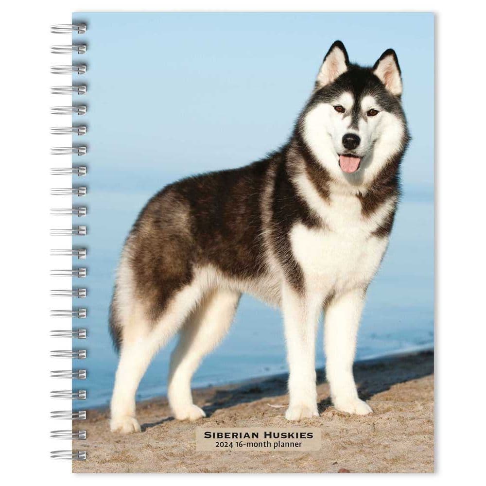 Siberian Huskies 2024 Planner Main Product Image width=&quot;1000&quot; height=&quot;1000&quot;