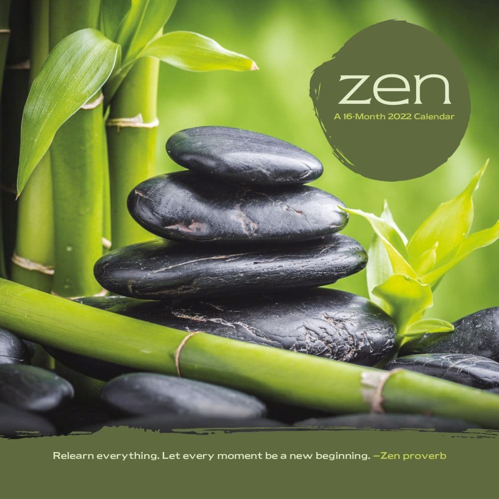 Zen 2022 Wall Calendar - Calendars.com