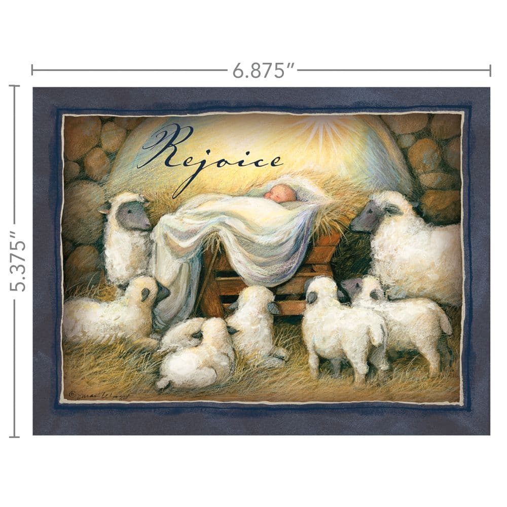 Rejoice Boxed Christmas Cards by Susan Winget Fourth Alternate Image