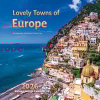 image Lovely Towns of Europe 2026 Wall Calendar Main Image