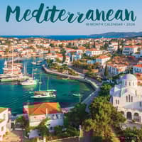 image Mediterranean 2026 Wall Calendar Main Image