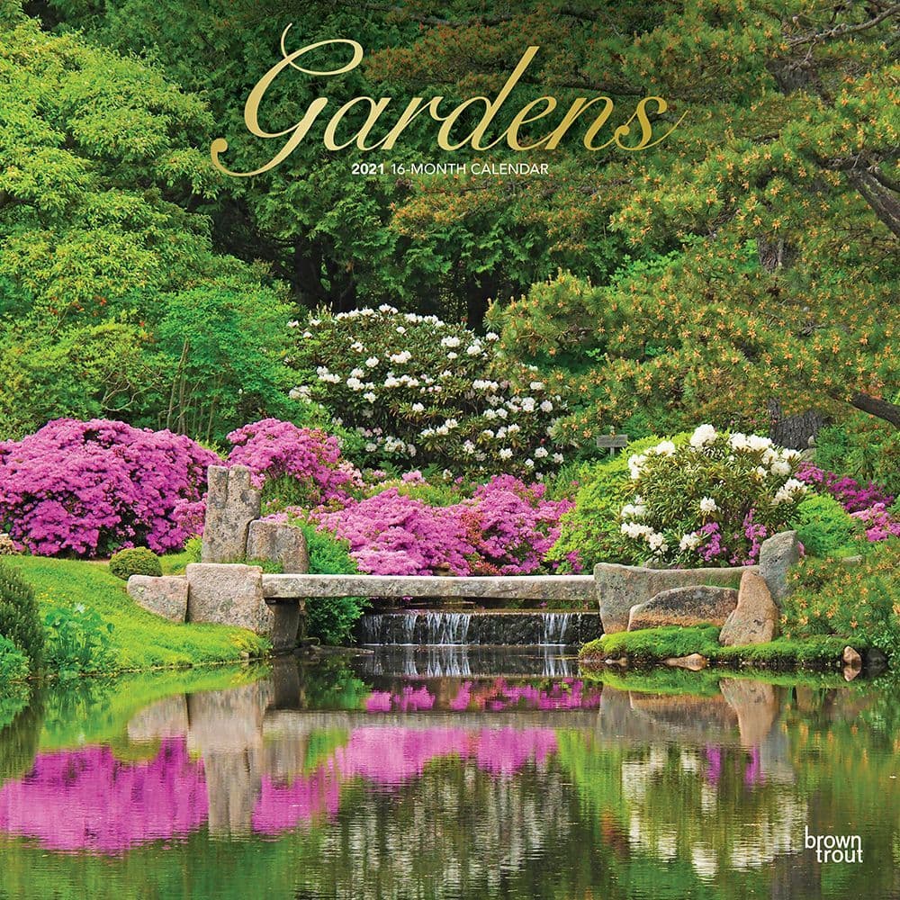 Gardens Wall Calendar