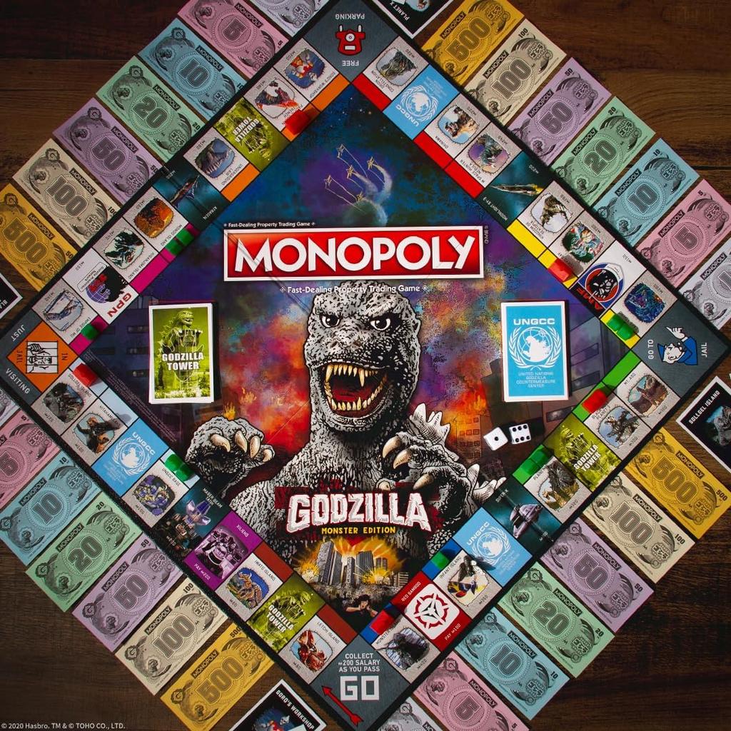 Godzilla Monopoly Interior 8