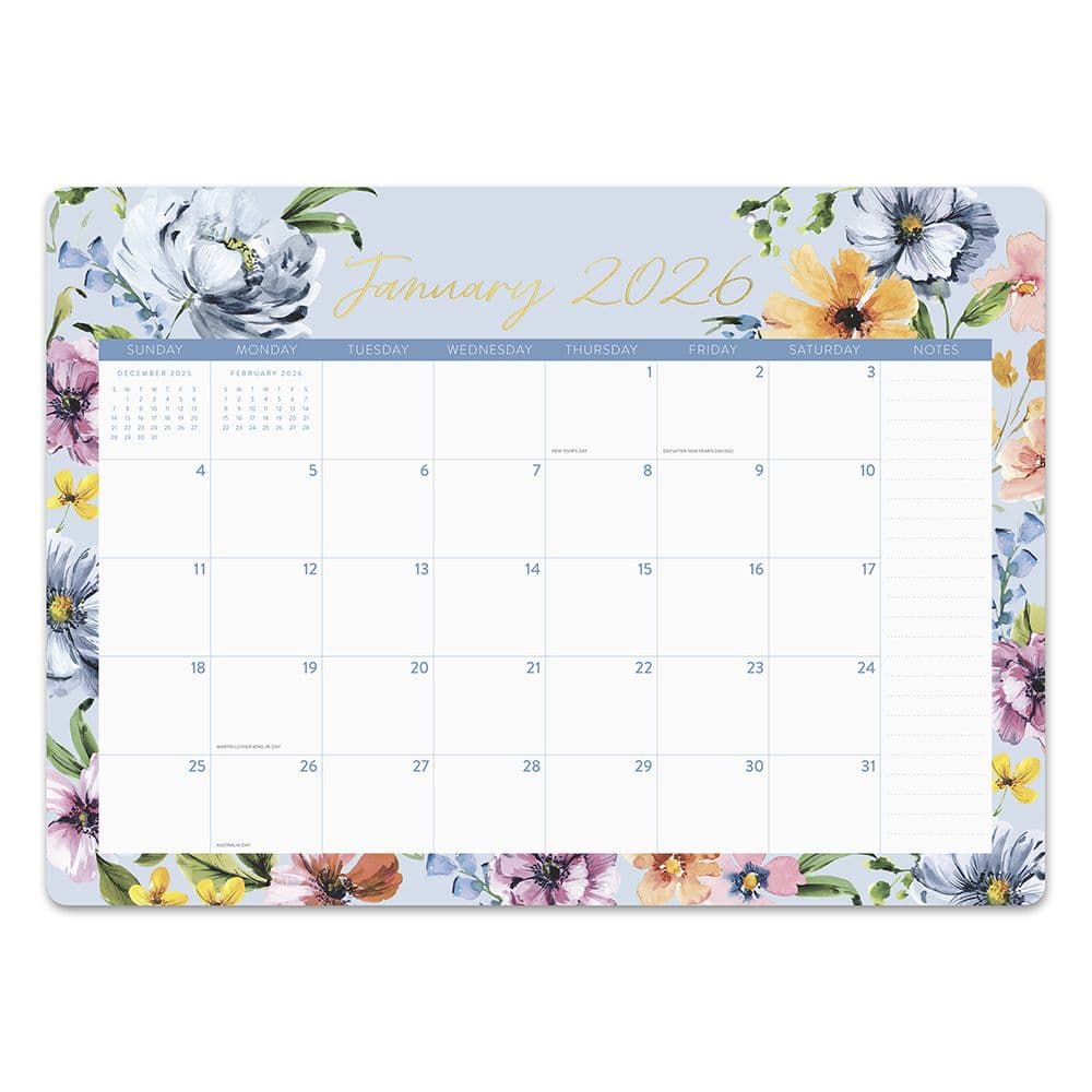 Bella Flora Decorative 2026 Desk Pad Third Alternate Image