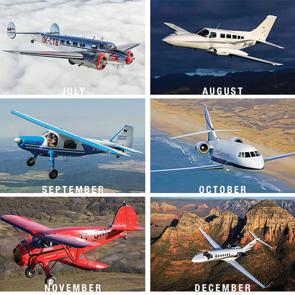 General Aviation Deluxe 2024 Wall Calendar Third Alternate Image width=&quot;1000&quot; height=&quot;1000&quot;